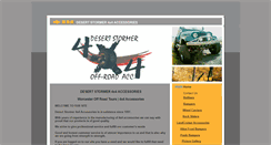 Desktop Screenshot of desertstormer4x4.co.za